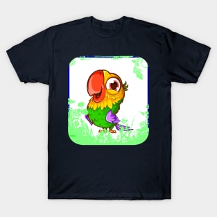 loro, amante de los loros, loro regalo, dueño de loro, loro gracioso, parrot, parrot lover, parrot gift, parrot owner, parrot funny T-Shirt